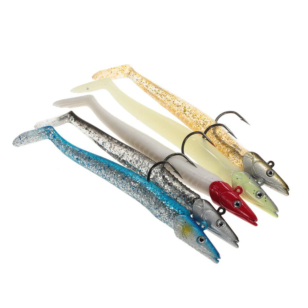 5-Pz-lotto-Morbido-di-Pesca-Lure-22g-110mm-Verme-Pesca-Sinking-Swimbaits-Jig-Testa-Richiamo (3)