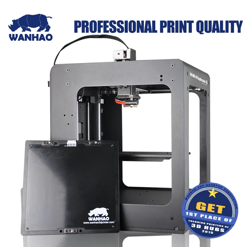 WANHAO 3d принтер новая версия Дубликатор 6 модель, ментальная рамка, высокое качество 3d принтер