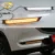SNCN 2 PCS LED Daytime Corsa e Jogging Luce Per Mazda CX-5 CX5 2017 2018 Fluente di Segnale di Girata Relè ABS 12 V DRL Decorazione Della Lampada Della Nebbia