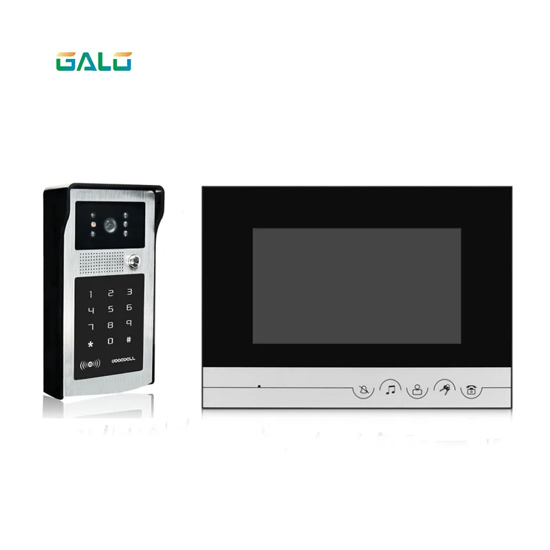 

villa wired doorbell video door phone for home security system