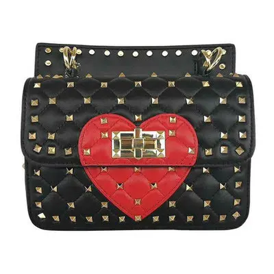 

Rivet Small Bag Single Shoulder Portable Genuine Top Leather Upper Sheepskin Women Bag Factory Wholesale Freeship Top Designer
