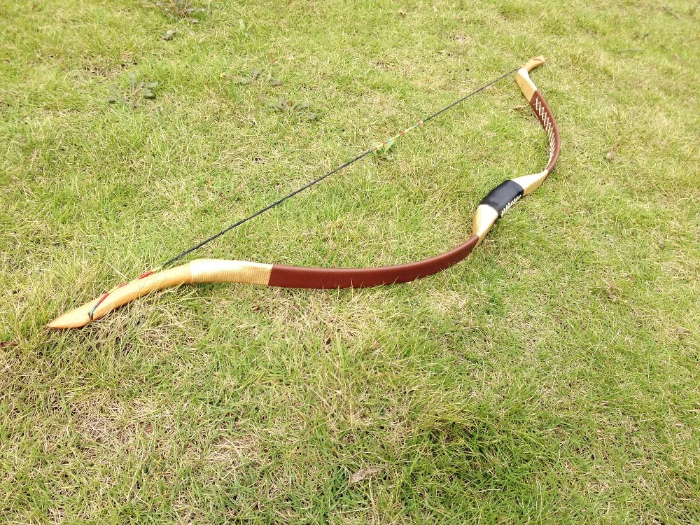 Buy Traditional Handmade longbow20lbs 60lbs recurve