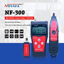 NOFAYA NF-300 Lan тестер RJ45 ЖК-кабель тестер мониторинг сети провода трекер без помех NF_300