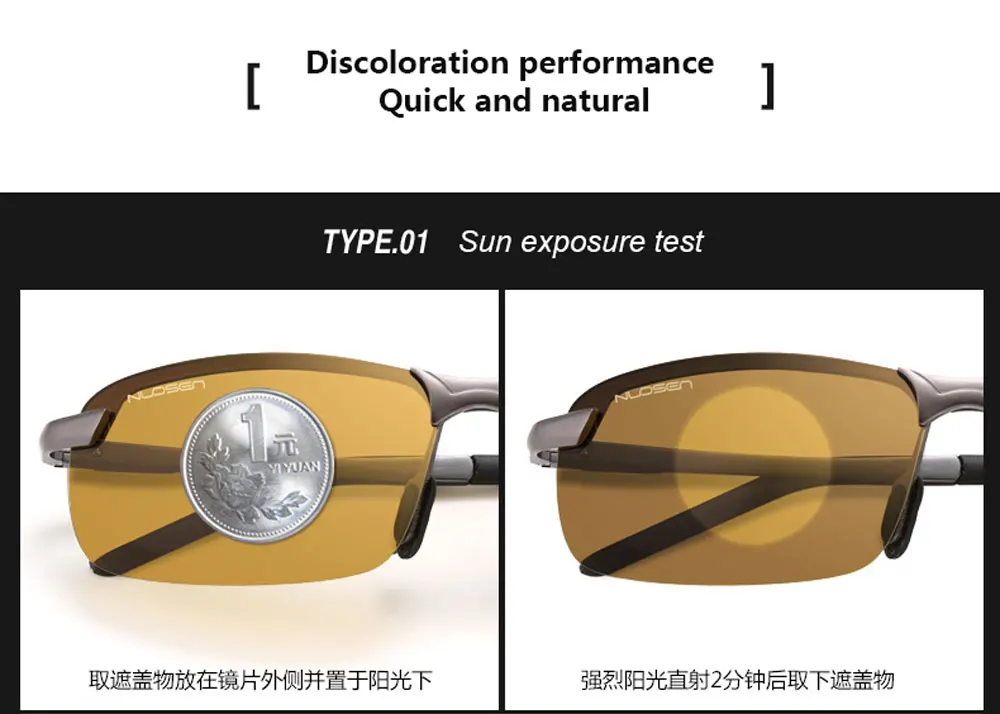 Очки ночного видения, поляризационные солнцезащитные очки для мужчин, модные очки ночного видения для вождения, солнцезащитные очки, мужские очки, день и ночь