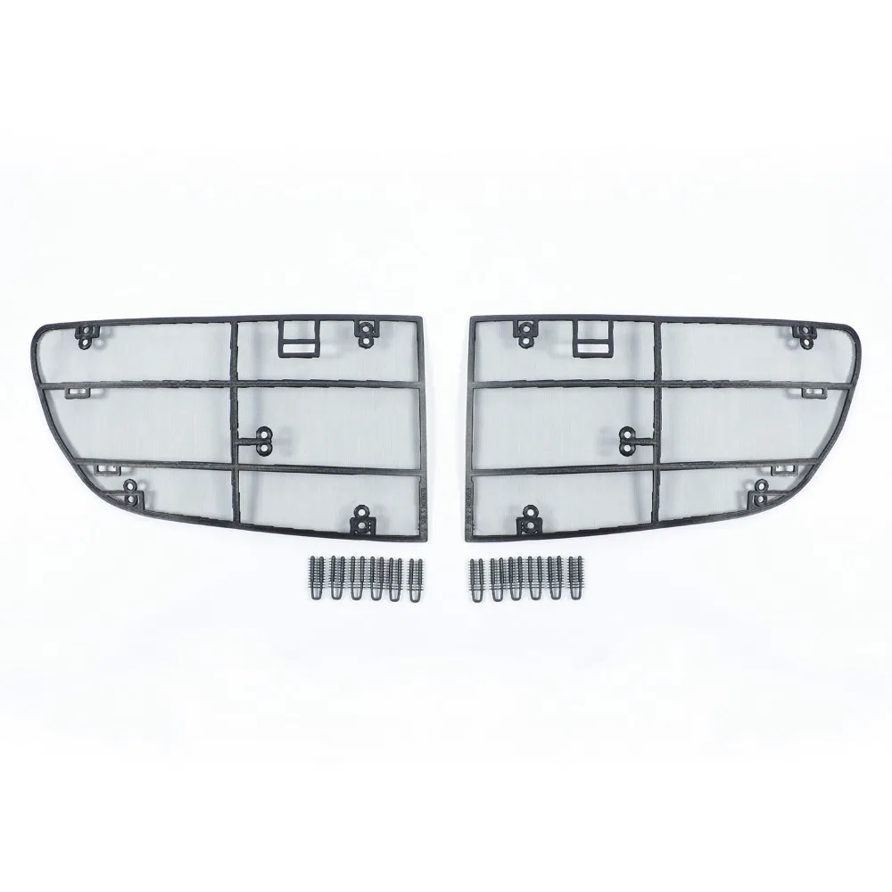 

Wtfs Stainless Steel ABS Insect Grille Mesh Grill Inserts Insect Net Insect-Proof Net for Mercedes-Benz GLE 2015-2018 [QP1132]