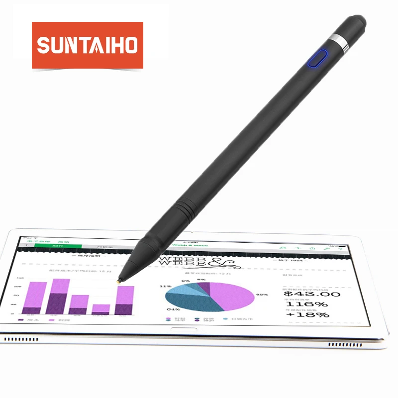 Suntaiho Stylus Pen for apple pencil lapiz tactil for xiaomi tablet capacitance touch Pencil For Apple iPad Pro iPad 9.7 (2017) Suntaiho Stylus Pen for apple pencil lapiz tactil for xiaomi tablet capacitance touch Pencil For Apple iPad Pro iPad 9.7 (2017)