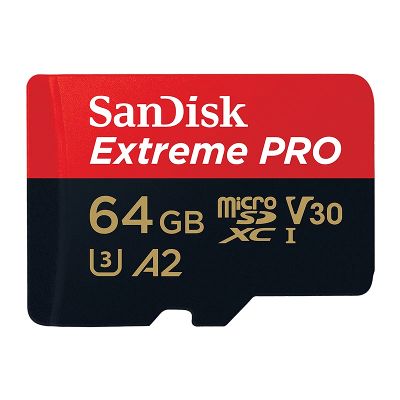 Sandisk New Extreme PRO Micro SD карта памяти U3 A2 SDHC 64G TF Высокоскоростные карты|Карты памяти| |
