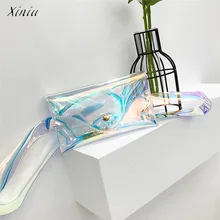 40 шт Пляжный Fanny поясная сумка Для женщин через плечо милые, прозрачные желеобразные Водонепроницаемый Сумка Через Плечо Сумка Сумочка heuptas