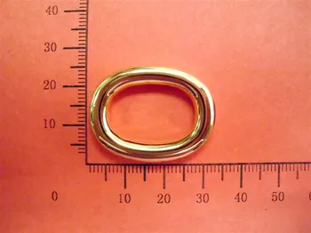 

3/4 inch Zinc alloy Gold buckle ring, handle, for Dog collar back pack, bag parts, DIY hardware accessories 20pcs/Lot