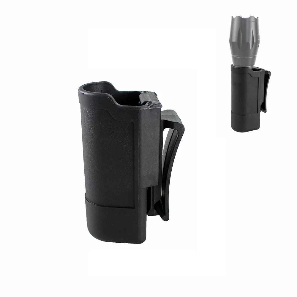 

Tactical Flashlight Holster Quick Draw LED Pouch for MOLLE Waist Loading or Leg Holster