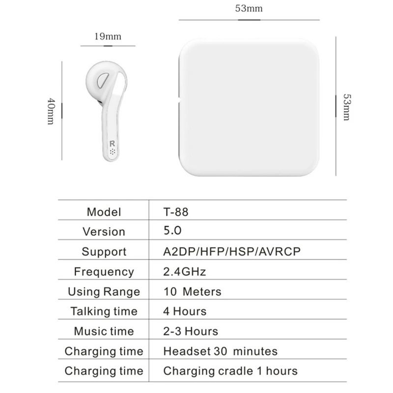 True wireless earbuds 13
