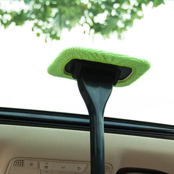 

Microfiber Car Window Cleaning Duster Windshield Fast Easy Shine Brush Handy Washable Cleaning Tool Car Accessories