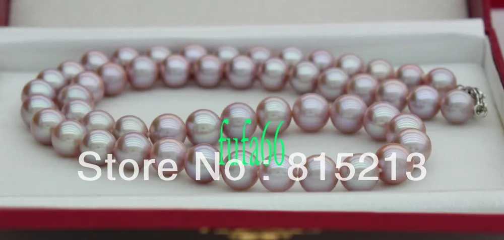 

ddh001777 BEAUTIFUL!PERFECT! 8-9MM AAA++ LAVENDER AKOYA PEARLS NECKLACE