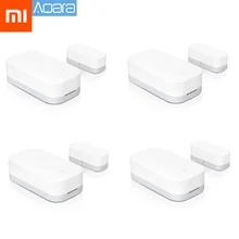 Original Xiaomi Aqara Door Window Sensor Zigbee Wireless Connection Smart Mini door sensor Work With Mi