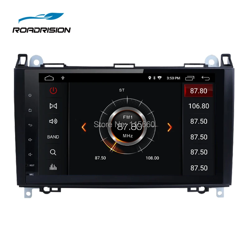 RoadRision 9inchs IPS Android 6.0 Quad core Car multimedia GPS for Mercedes Benz Sprinter Vito W169 W245 W469 W639 B200 2