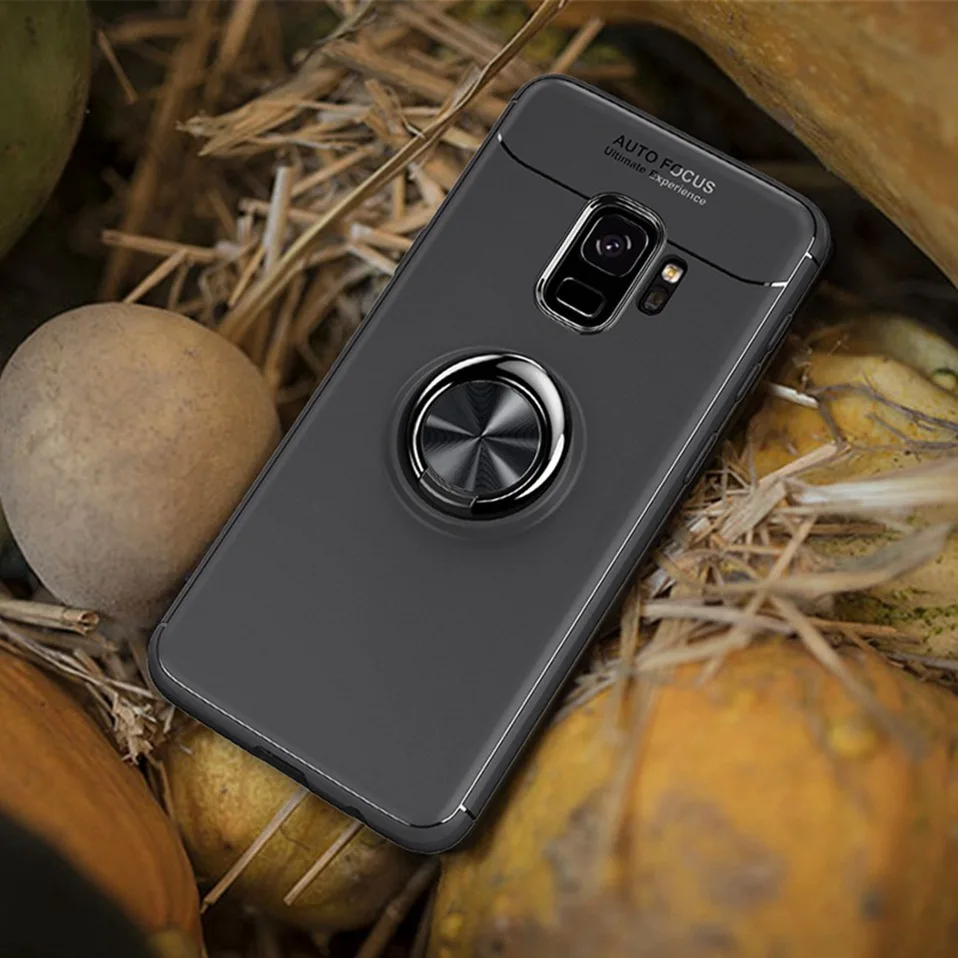 Silicone Case For Samsung Galaxy S9 S8 Plus Note 8 Magnetic Holder Case For Samsung J3 J5 J7 2017 J4 J6 J8 A6 Plus 2018 J2 Prime (2)