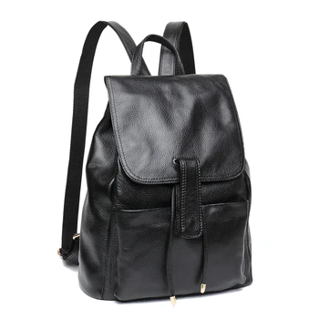 

2016 New Arrival Genuine leather Women Backpack Preppy Fashion School Bags Famous Brand Women shoulder bags Travel bag hot sale