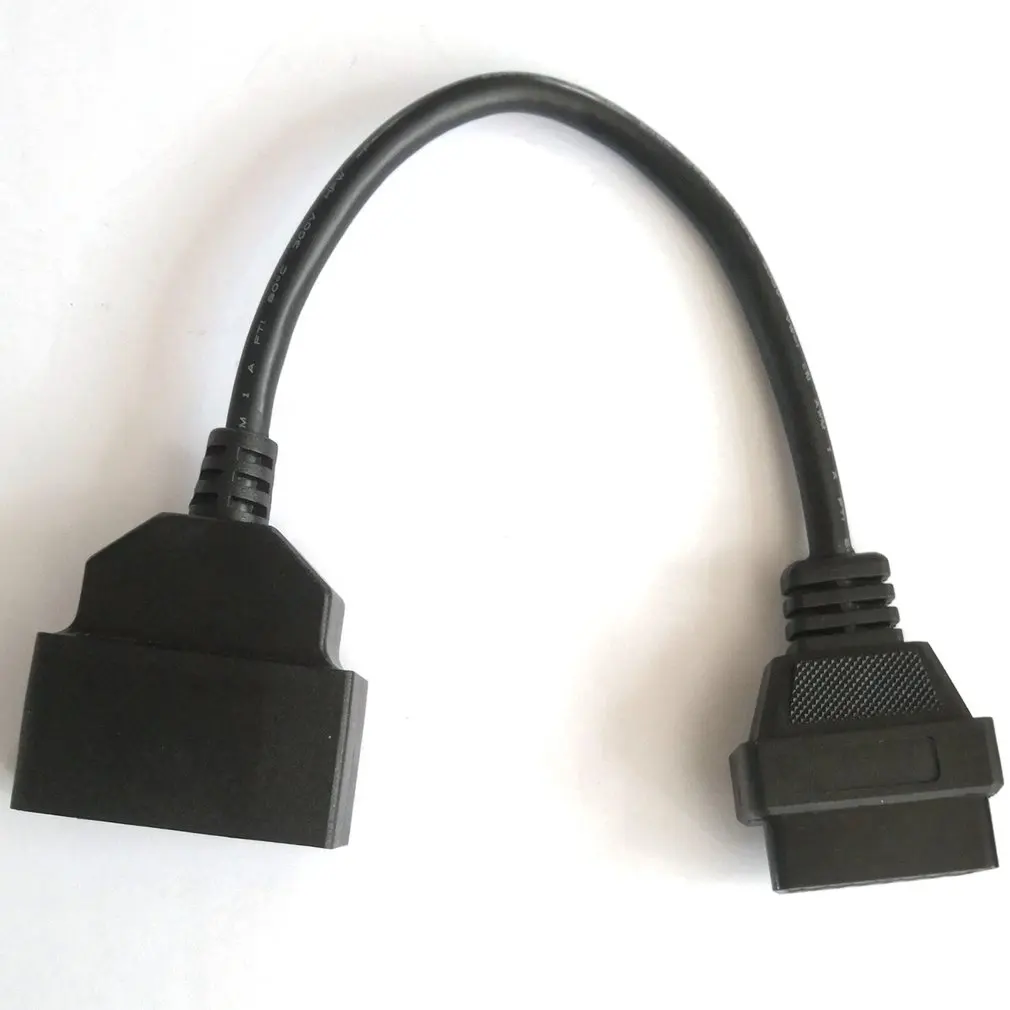 #*Cheap Gotd 22 Pin OBD1 To 16 Pin OBD2 Convertor Adapter Cable For TOYOTA Diagnostic Scanner (Black)