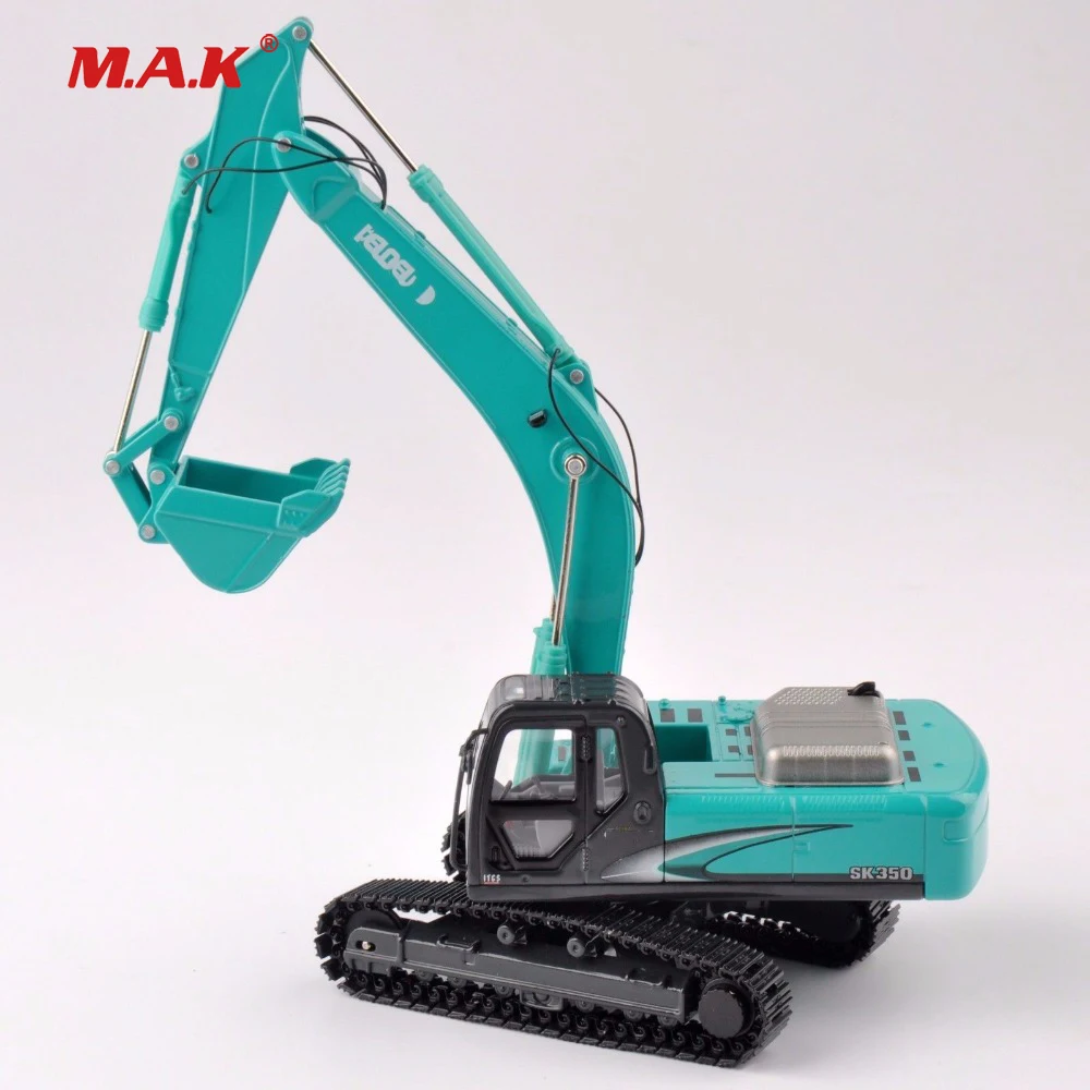 

1/50 Scale SK-350 Light Blue Diecast Excavator Truck Car Vehicles Diecast Model Collection Diecast