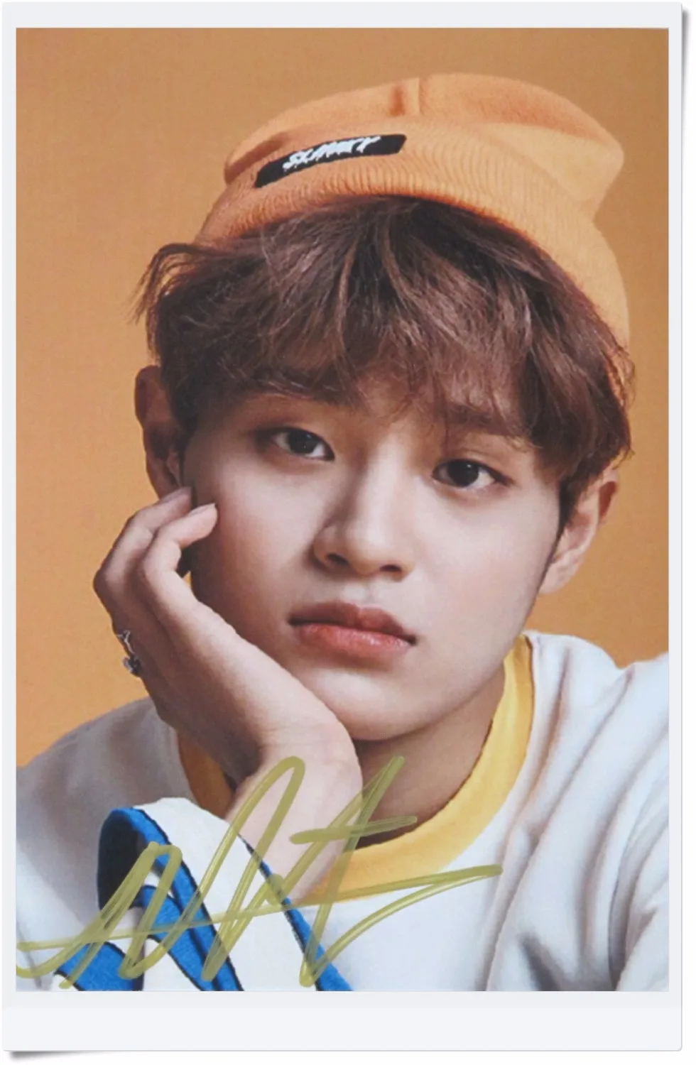 signed WANNA ONE Lee Dae Hwi autographed photo 1 1=0 Nothing without