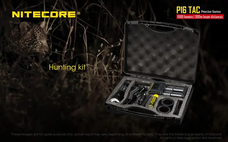 Desconto Nitecore P16TAC 1000LM CREE XM L2