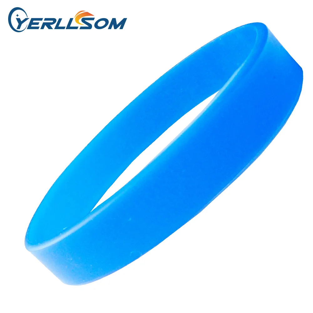 YERLLSOM Free shipping 100pcs/Lot blank royal blue rubber silicone