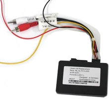 Оптоволоконный усилитель декодер адаптера для автомобиля Android dvd-плеер для Porsche Cayenne для Mercedes Benz ML GL W164 W251 X164