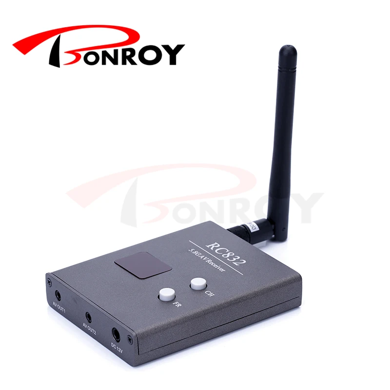 

Boscam FPV 5.8G 5.8GHz 32 Channels RC832 Receiver With A/V and Power Cables free shipping