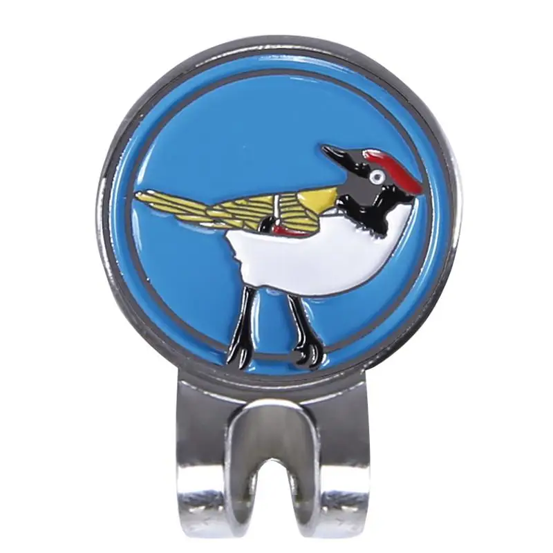 

HobbyLane Golf Ball Clip Markers Unique Animal Pattern Markings Golf Ball Mark Golf Hat Clip Magnetic Outdoor Alloy Golf Marker
