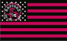 Toronto Raptors Flag 3×5 FT 150X90 CM Flag 100D Polyester NBA Flag Free Shipping
