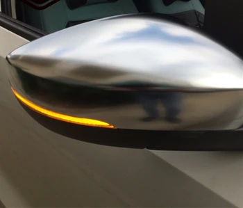 

For Volkswagen VW POLO MK5 6R 6C 2009-2013 2014 2015 2016 2017 Dynamic LED Turn Signal Light Side Wing Mirror Indicator Blinker