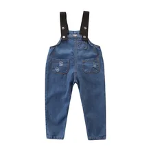 Детские комбинезоны для мальчиков и девочек, детские джинсовые комбинезоны без рукавов, комбинезон с открытой спиной, штаны, комбинезоны, одежда, брюки