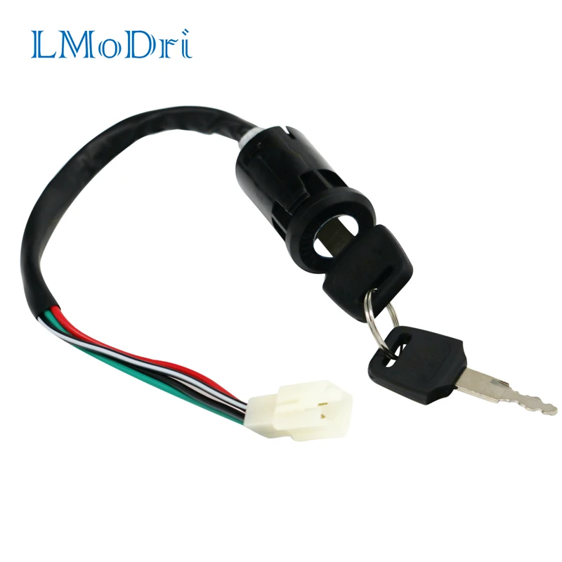 LMoDri Universal Motorcycle Motorbike Ignition Switch Key with Wire for Honda/Quad Yamaha Suzuki Scooter ATV CG125 | Автомобили и