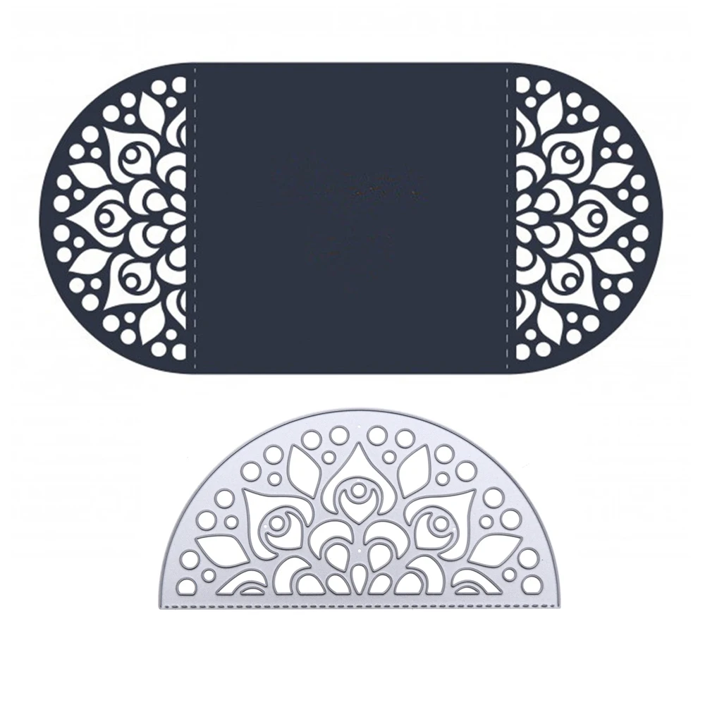 

New Invitation Card Metal Cutting Dies Stencil for DIY Scrapbooking Photo Album Embossing Paper Cards Decorative Crafts Die Cuts
