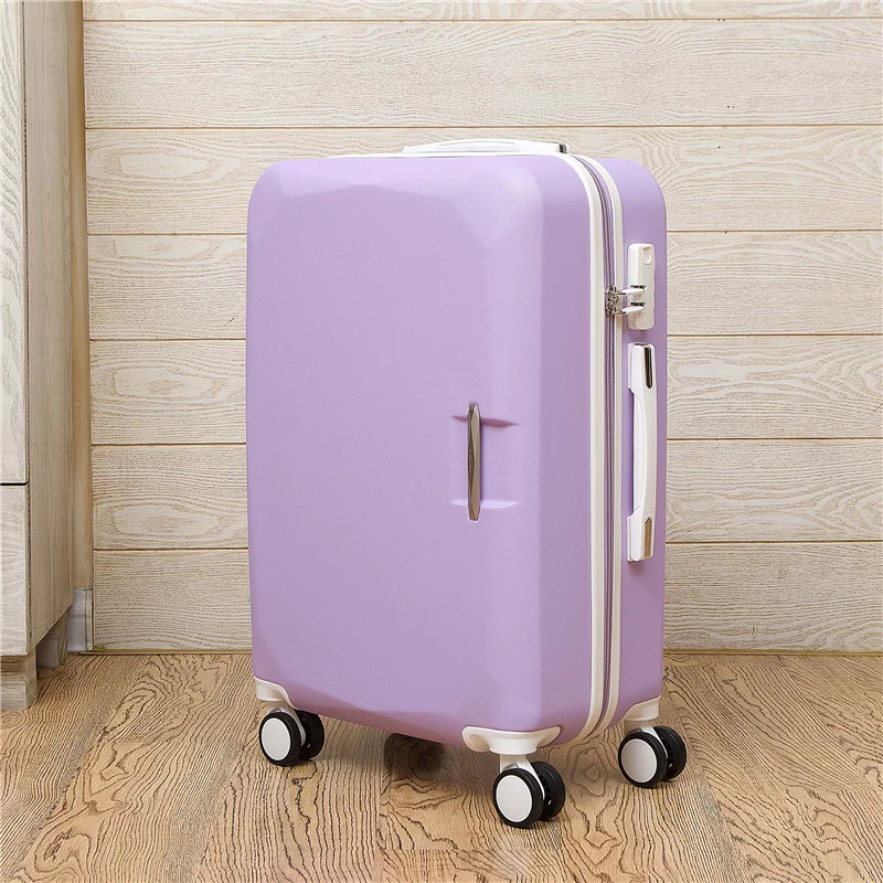 

Fashion business 20"24 inches trolley case ABS+PC students Pull rod box Travel luggage rolling suitcase Password Boarding box