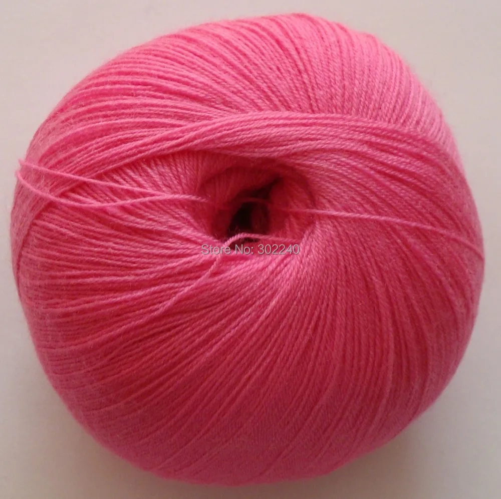 Sale 6balls X 50g LACE pure high quality cashmere Yarn Knitting hot