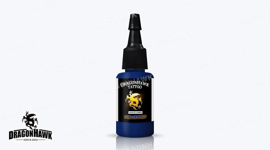 

Dragonhawk TATTOO INK 1-PACK Primary Color Set 0.5oz Bottles SL046-12
