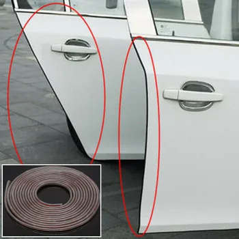 

Rubber Seal Strip Elastic Guard Edge Weather Pad Lock 5 Meters Transparent