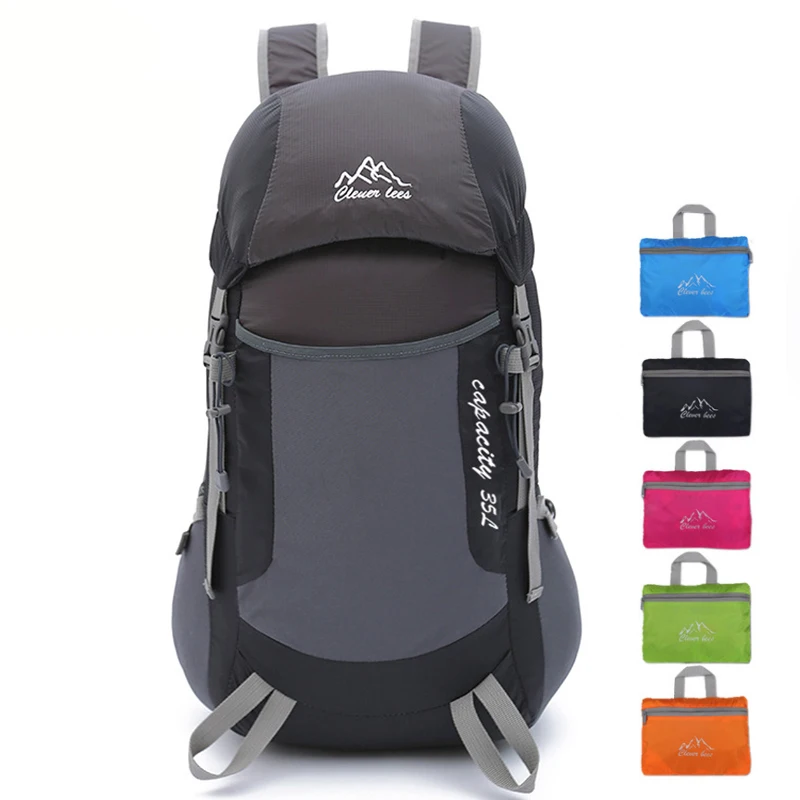 orange Outdoor Arrampicata Carico Alta Gray Impermeabile Campeggio blue green Trekking Di 30l Pieghevole Zaino Sacchetto Viaggio Nylon Da red Mountain Sacchetti Ultralight Spalla ORnT6tfqw