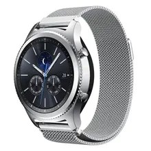 Ktab ремешки для часов gear S3 магнитный замок Миланская петля браслет из нержавеющей стали ремешок для часов для samsung gear S3 Frontier