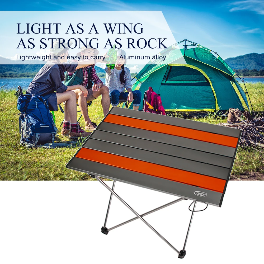 

Portable Folding Table Ultralight Aluminium Alloy Outdoor Camping Picnic Table Desk Multi Tool Outdoor Tools