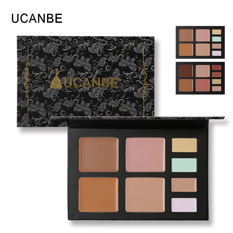 

UCANBE Brand Concealer Bronzer Makeup Palette Matte Face Corrector Contouring Highlighter Makeup Base Foundation Cream Cosmetics
