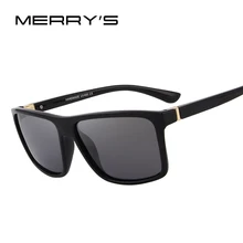 Merry's Дизайнерские мужские поляризованные солнцезащитные очки, модные мужские очки с защитой от ультрафиолета S'8225
