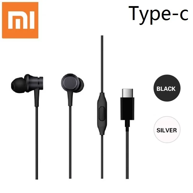 

Oringinal Xiaomi Mi Piston 3 Fresh Youth Version Earphone In-Ear Type-C Colorful Earbuds With Mic For Xiaomi Mi 6 8 MIX 2 MIX 2S