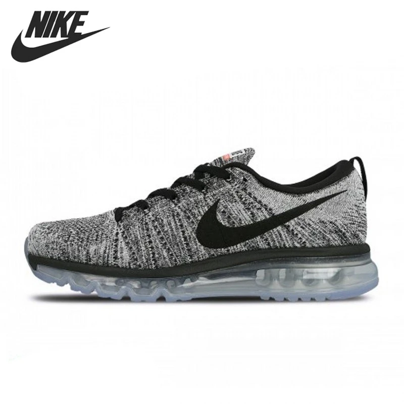 corto Blanco Útil Zapatillas NIKE FLYKNIT MAX para hombre, novedad Original|Zapatillas de  correr| - AliExpress