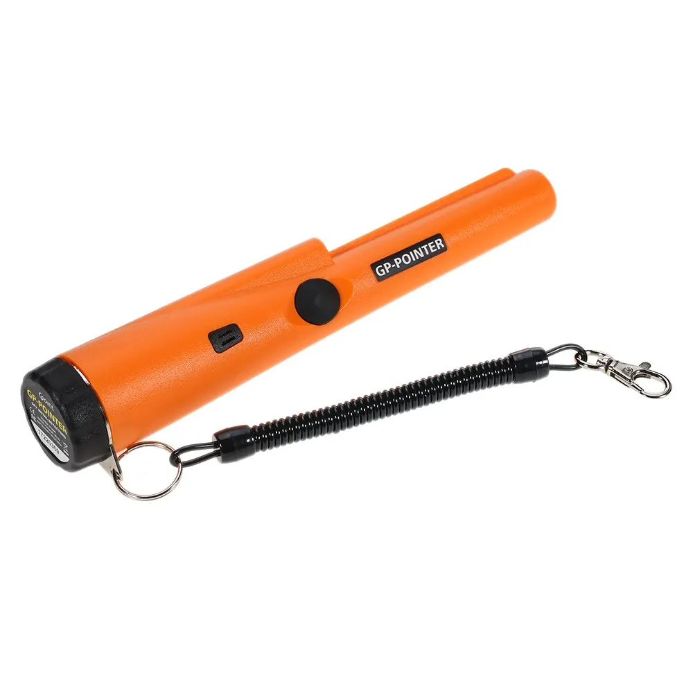 Металлодетектор Pinpointer mini Pin Pointer+ кобура для охоты за сокровищами, звуковой сигнал, вибрация, автоматическая настройка - Цвет: Оранжевый