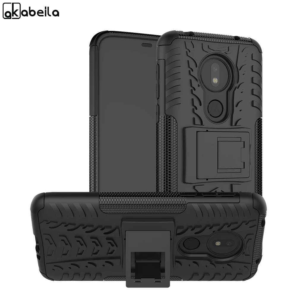 

Case For Motorola Moto G7 Power Shockproof Armor Silicon Phone Case For Moto G7 Power Soft TPU Case Cover Shell Capa Coque