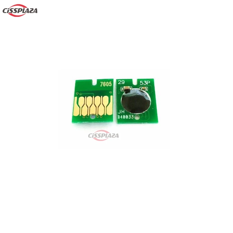 CISSPLAZA 2 комплекта микросхема автоматического сброса совместим с Epson P600 SC-P600 принтер T7601-T7609