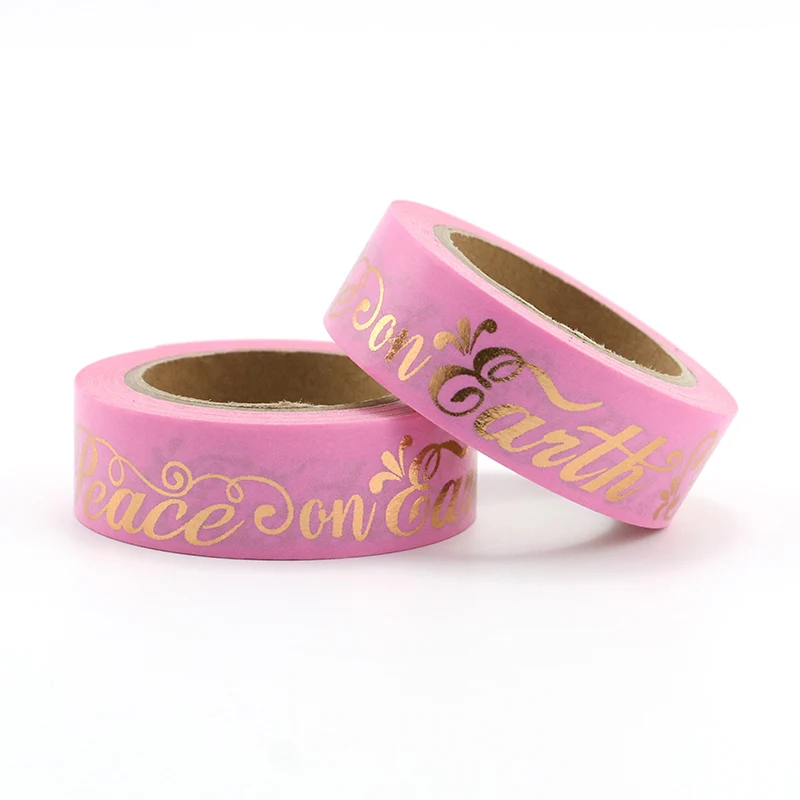 

1PCS Merry christmas decoration words washi tape" Do not open until CHRISTMAS " Decorative Washi Tape