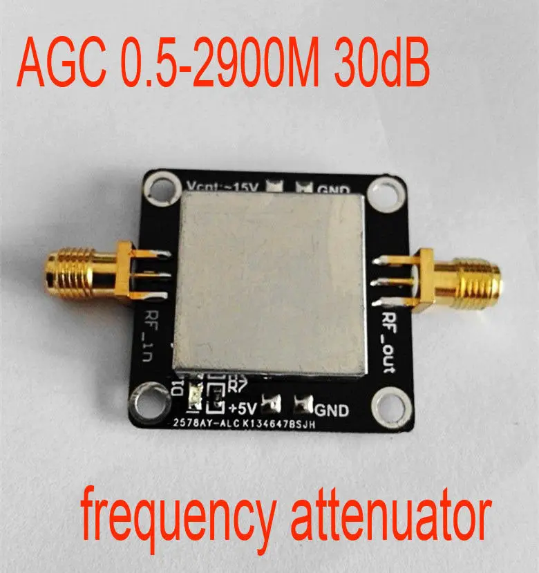 

ALC AGC 0.5-2900M 30dB Radio frequency attenuator for fr POWER amplifier